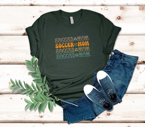 Image of Soccer Mom T-Shirt | Perfect Gift for the Ultimate Sports Mom