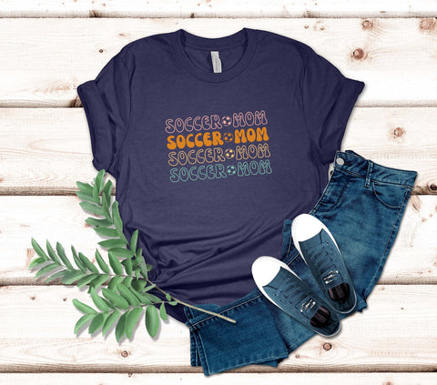 Image of Soccer Mom T-Shirt | Perfect Gift for the Ultimate Sports Mom